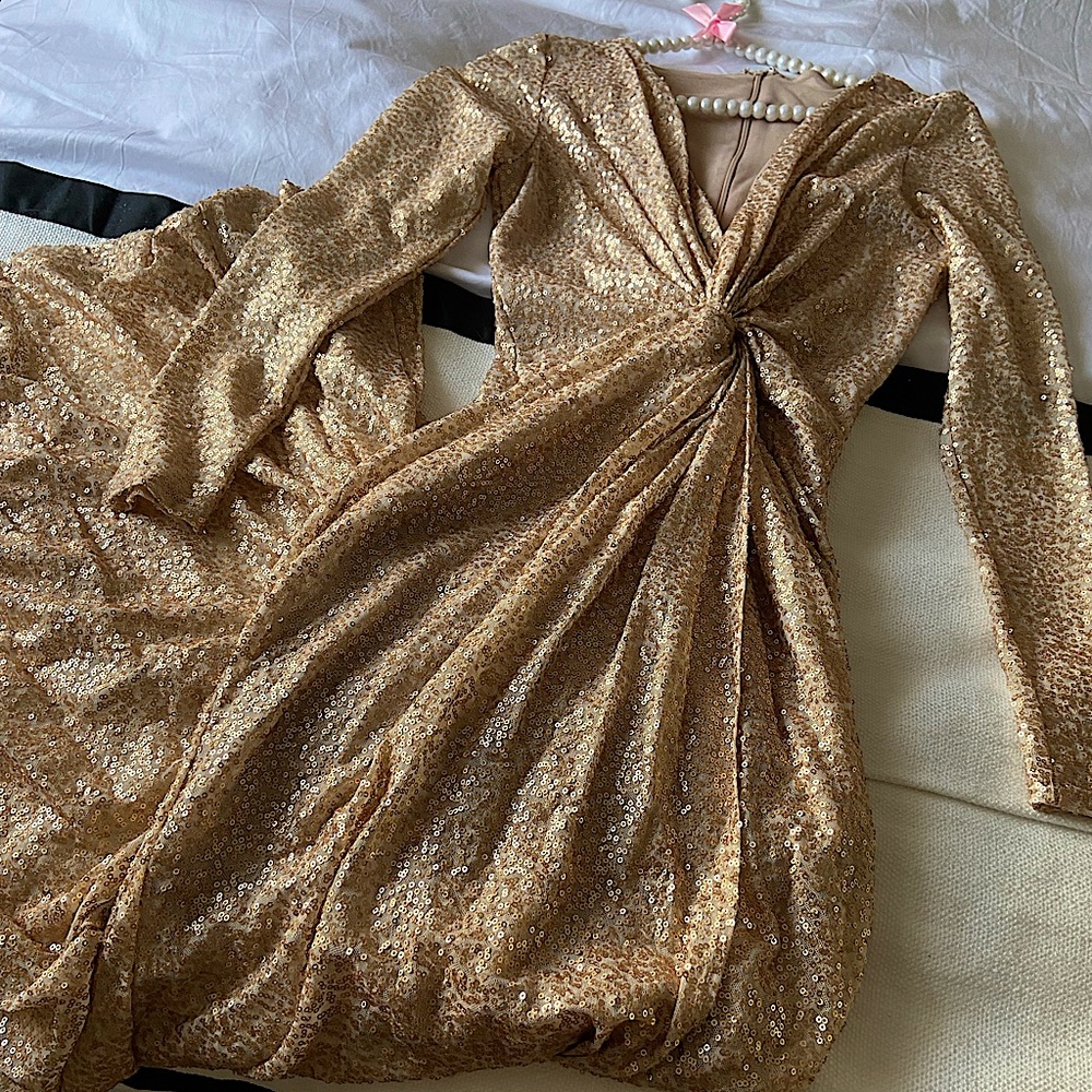 Maxi évent dress